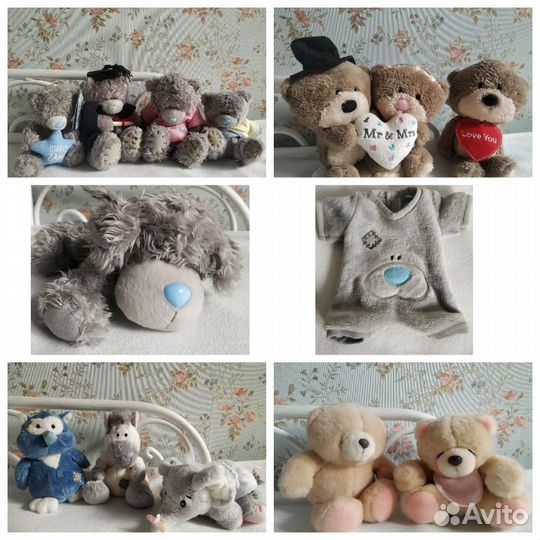 Мишки и игрушки Me to you, Hugs, Forever Friends