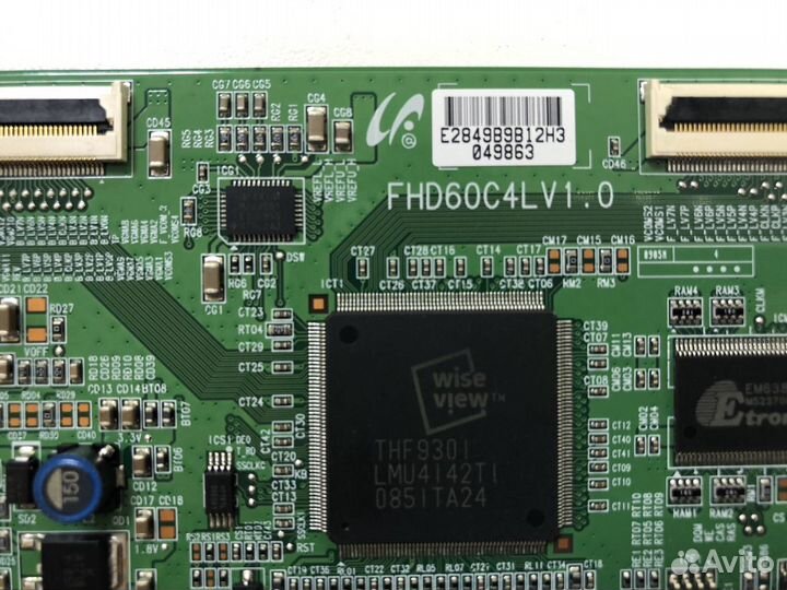 T-CON FHD60C4LV1.0 от тв samsung