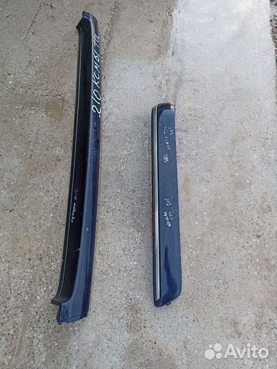 Mercedes W210 молдинг заднего бампера универсал