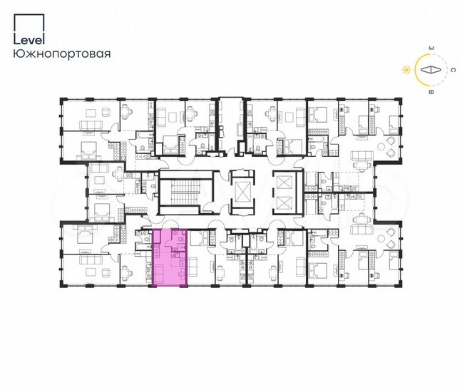 Квартира-студия, 17,5 м², 20/24 эт.
