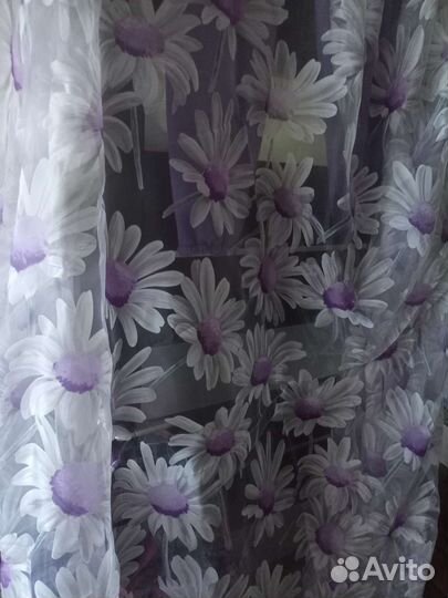 Штора тюль органза