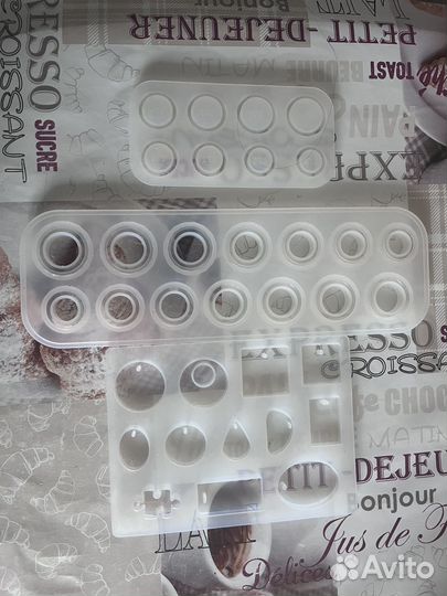 Молды для эпоксидной смолы силиконовые