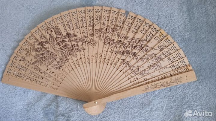 Веер из дерева
