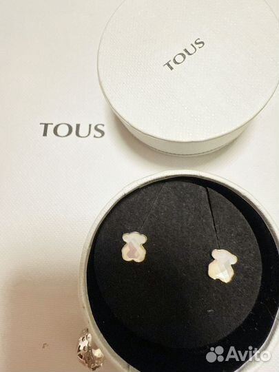 Серьги tous тоус оригинал
