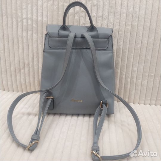 Рюкзак женский голубой