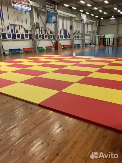 Татами Маты профессиональные 6х6м