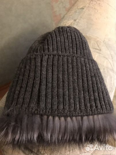 Шапка из чернобурки