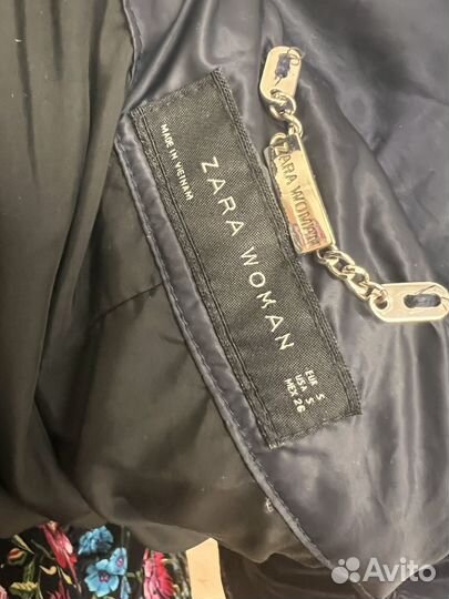 Пуховик женский zara