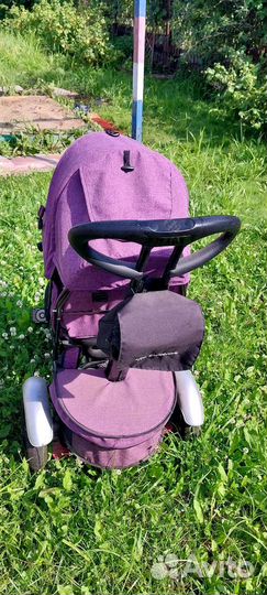 Детский велосипед с ручкой бу,в хорошем состоянии