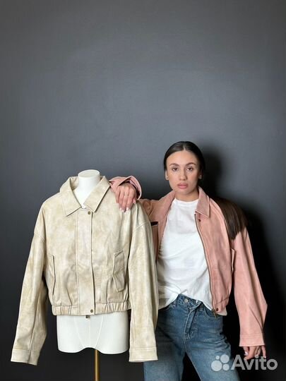 Куртка кожаная