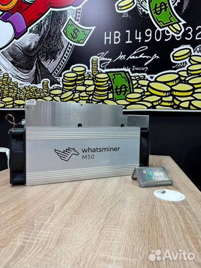 Asic Whatsminer М50 120th новый