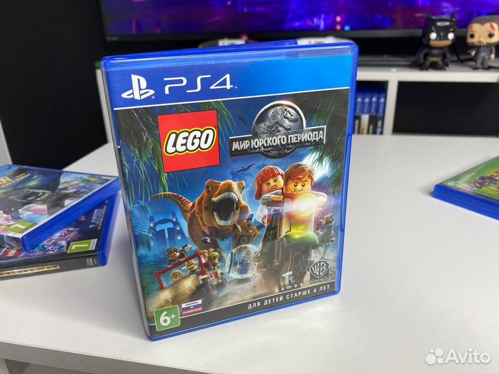 PS4 игра lego Мир Юрского Периода