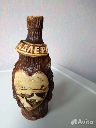 Сувенирная бутылка с пробкой