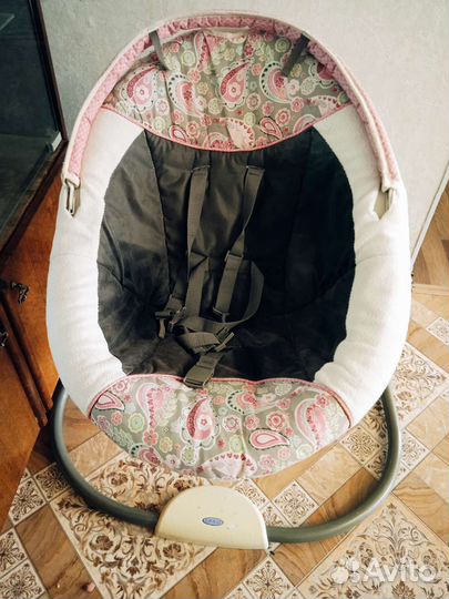 Детские электронные качели graco