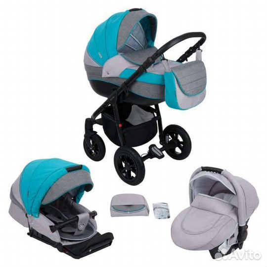 Коляска adamex 3 в 1