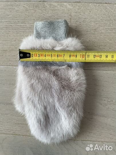 Варежки детские норковые