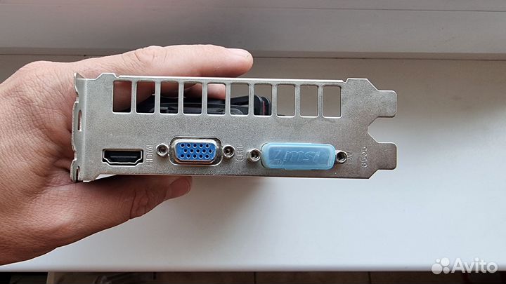 Видеокарта MSI gtx 650