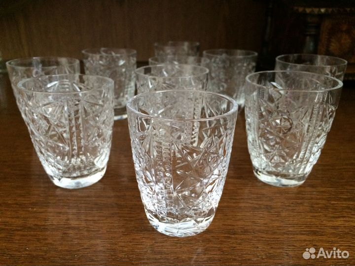 Стопки хрустальные СССР