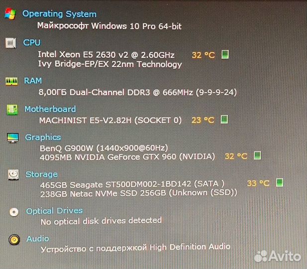 Системный блок для работы и игр
