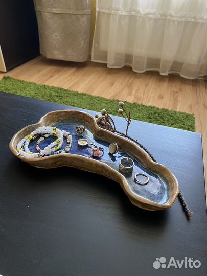 Тарелка керамика ручная работа