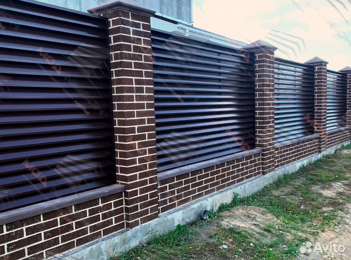 Забор жалюзи от производителя