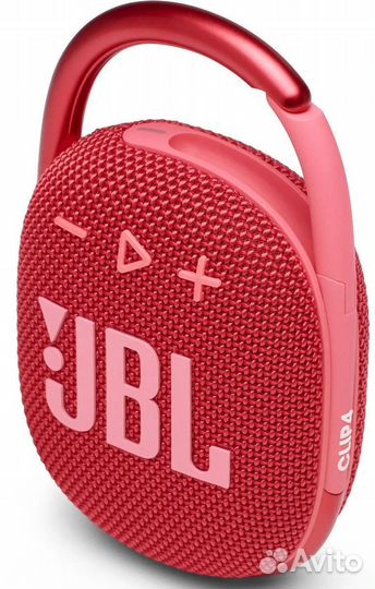 Портативная акустика JBL Clip 4, 5 Вт, красный