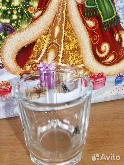 Набор рюмок с мухами