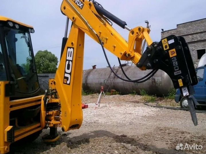 Услуги экскаватор погрузчик,гидромолот jcb 3cx