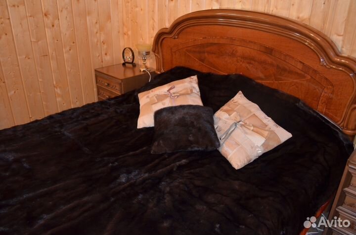 Норковый плед, плед из норки