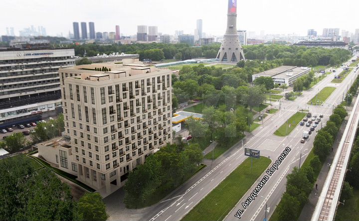 2-к. апартаменты, 59,7 м², 2/8 эт.