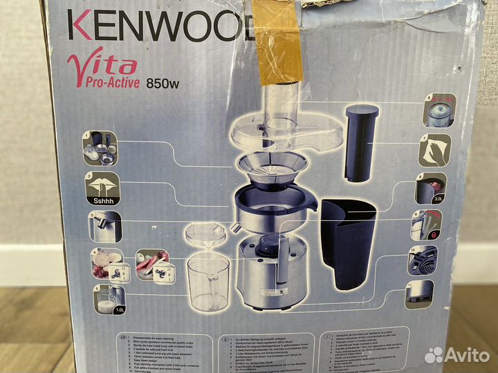 Соковыжималка Kenwood Vita ProActive 850W