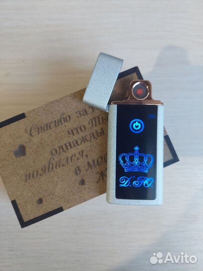 Usb зажигалка подарок для мужчины