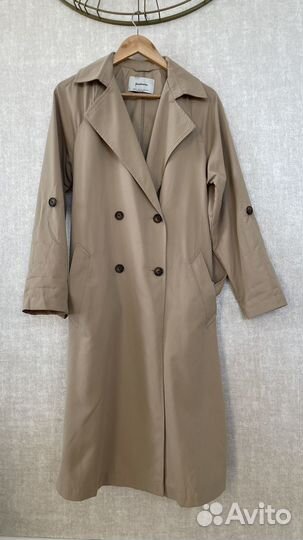 Плащ тренч stradivarius