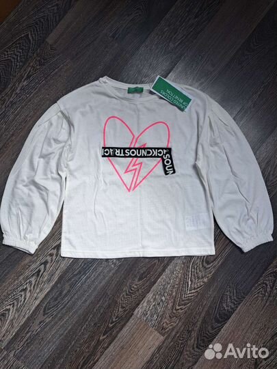 Лонгслив для девочки Новый