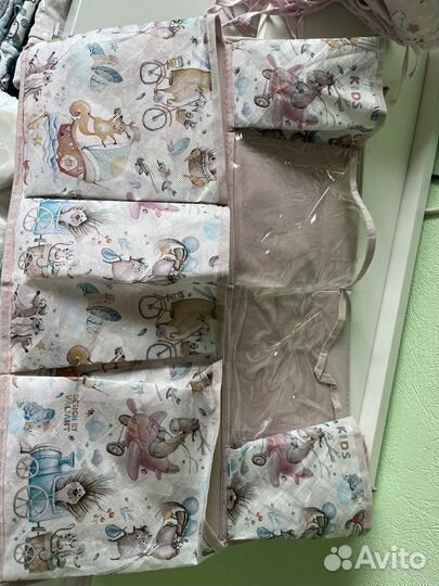 Бортики в детскую кроватку