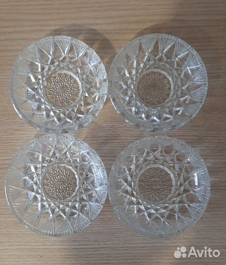 Ваза, салатник, конфетница хрусталь СССР