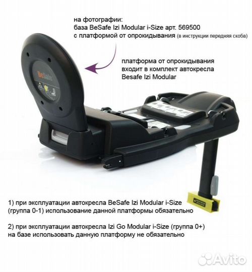 База для автокресла BeSafe