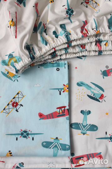 Детское постельное бельё, шью на заказ