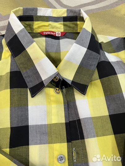 Рубашка на мальчика 9 -10 лет