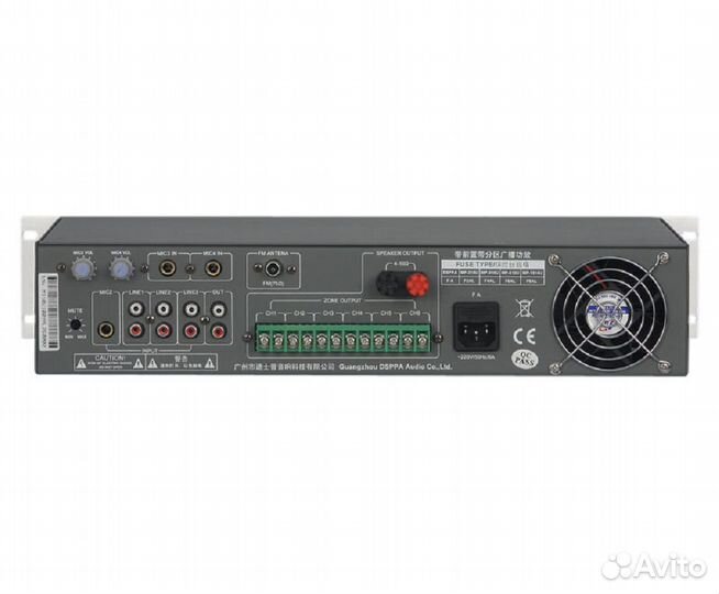 Микшер-усилитель dsppa MP-610U