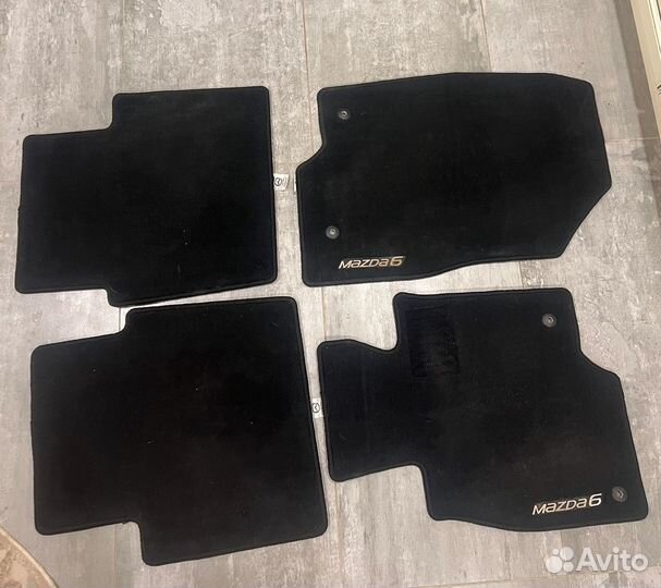 Коврики ворсовые mazda 6