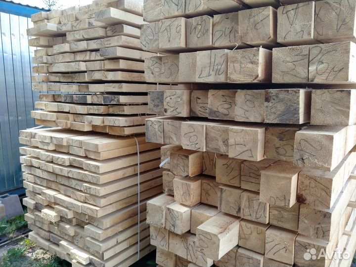 Пиломатериалы брус, доска от производителя