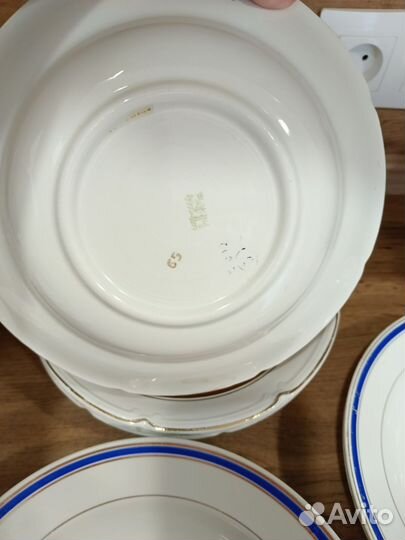 Тарелки СССР Зик Конаково, Прокопьевский завод