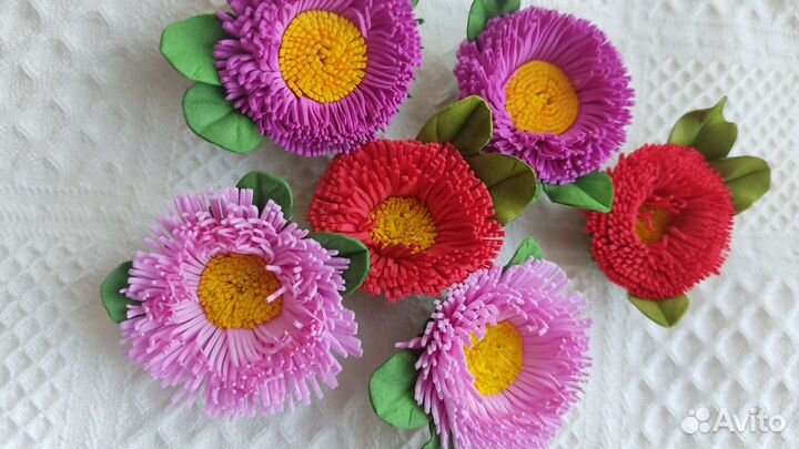 Крошки брошки Маргаритки