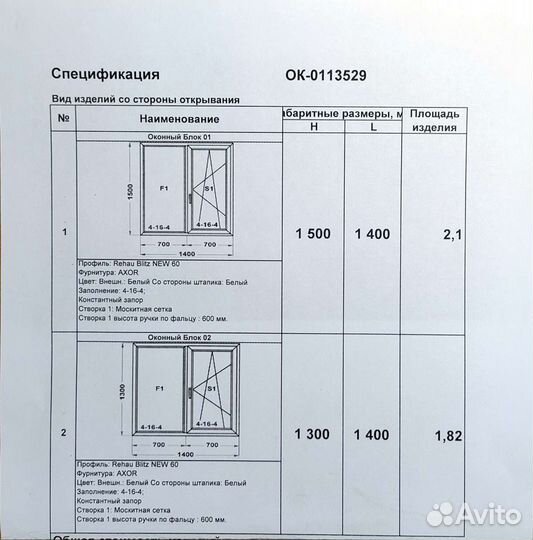 Окна металлопластиковые