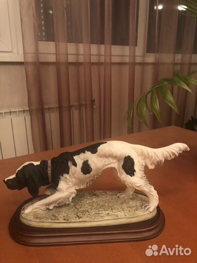 Статуэтка Собака. A.Santini Италия.Оригинал
