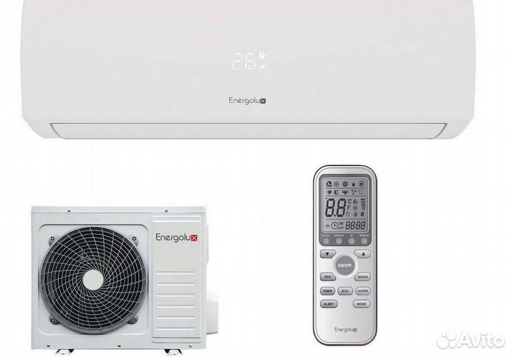 Сплит система с установкой