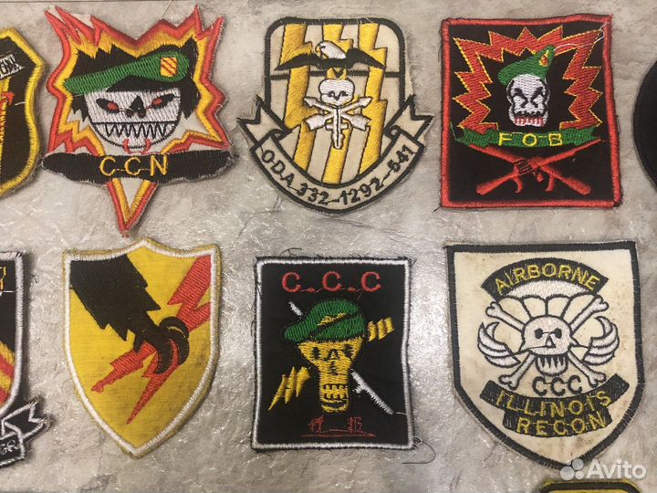 Шевроны и нашивки армии США