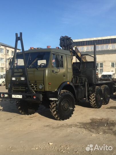Водитель на Камаз Лесовоз Манипулятор
