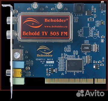 Тв-тюнер beholder behold телевизор 505fm